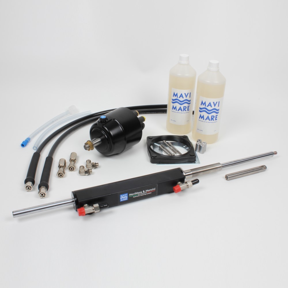 Art. GE50S hydraulic steering system for transom hung rudder