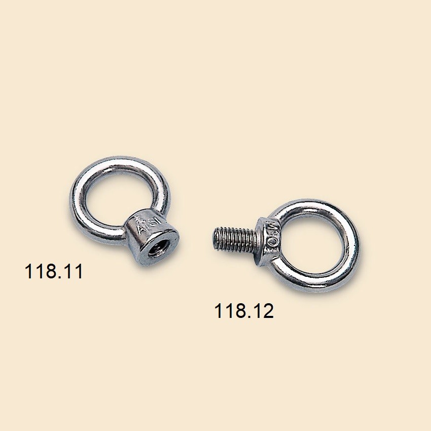Art. 118.12 Inox eye bolts