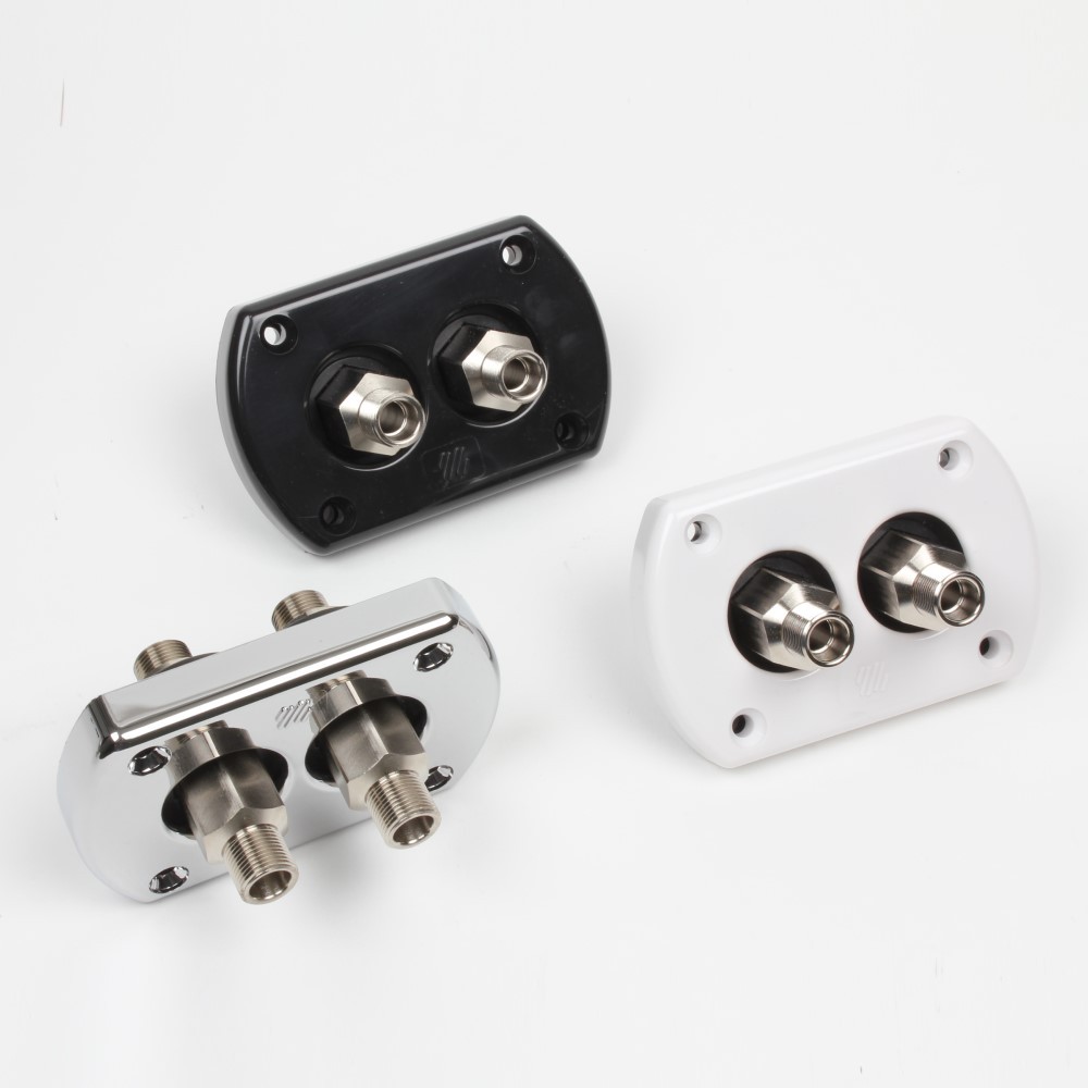 Art. X.374 Bulkhead kit for dual hose with preassembled fittings