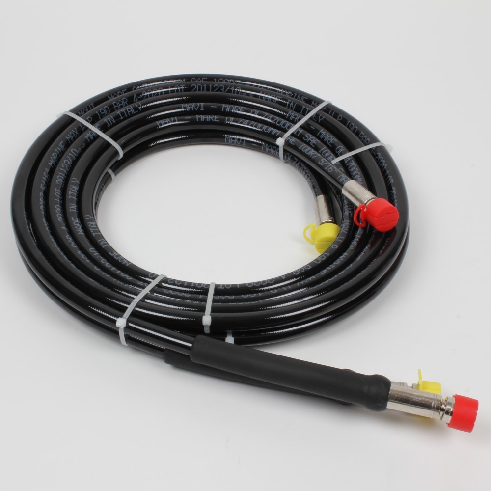 Art. T.12 Tubo raccordato 2 lati SAE100R7 5/16